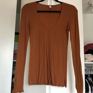 Free People Long Sleeve layering top